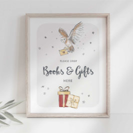 Póster Cartel de fiesta de Books and Gifts Wizard