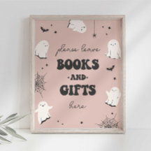 Cartel de Fiesta de Little Boo Books and Gifts