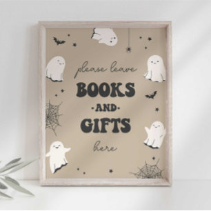 Póster Cartel de Fiesta de Little Boo Books and Gifts