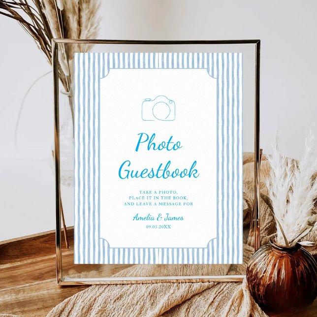 Póster Cartel de firma de libro de invitados de boda mode (Subido por el creador)