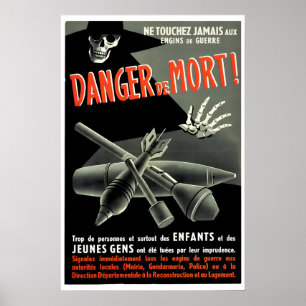Póster Cartel de Francia de la Segunda Guerra Mundial 194