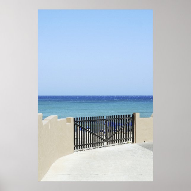Póster Cartel de Fuerteventura (Frente)