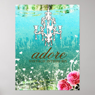 Póster Cartel de GC Adore Vintage