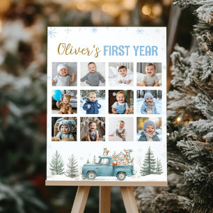 Póster Cartel de Hito Fotográfico del Primer Año del Cami