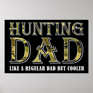 Póster Cartel de Huning Dad Funny