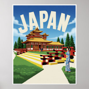 Póster Cartel de Japón