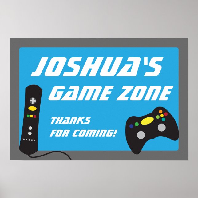 Póster Cartel de la fiesta de cumpleaños del Camión de Vi (Frente)