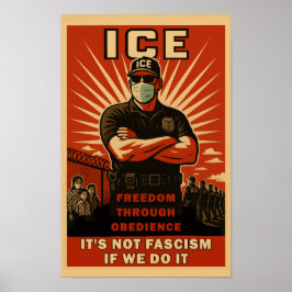 Póster Cartel de la ICE