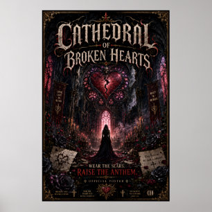 PÓSTER CARTEL DE LA PARED DE LA CATEDRAL