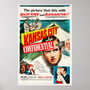 Póster Cartel de la película Kansas City Confidential 195