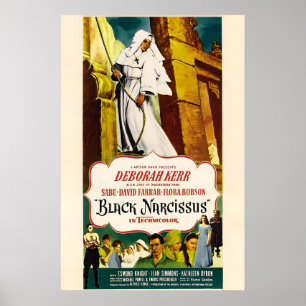 Póster Cartel de la película Narciso negro de 1947 IMPRES