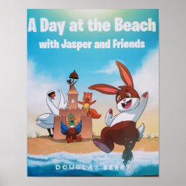 Póster cartel de la portada del libro Jasper-n-Friends