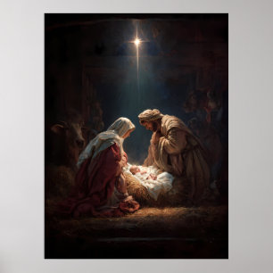 Póster Cartel de la Sagrada Familia