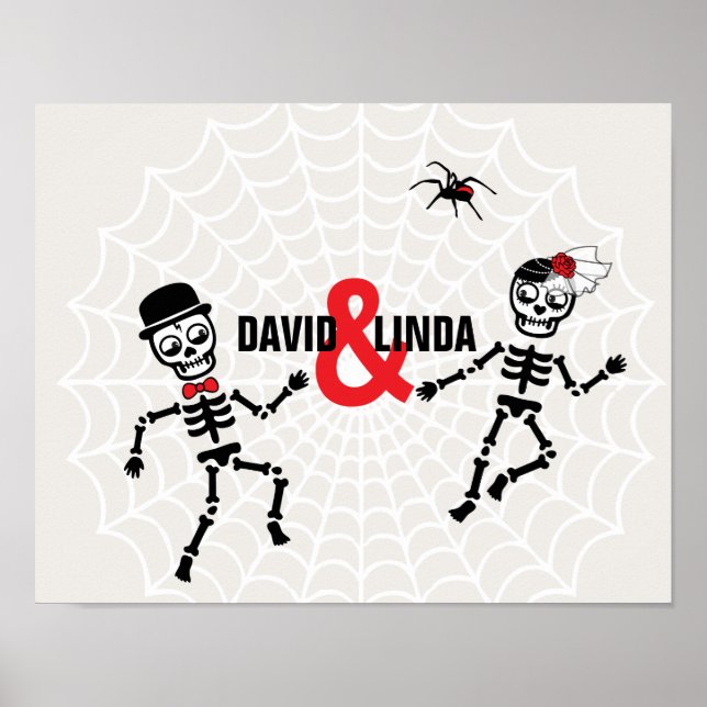 Póster Cartel de libro de firmas de "Love Never Dies" (Frente)