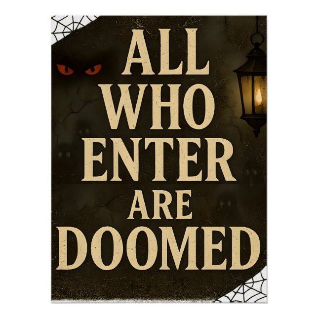 Póster Cartel de Linterna Embrujada: Todos los que Entran (Anverso)