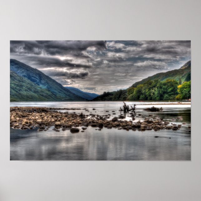 Póster Cartel de Loch Shiel, Escocia (Frente)