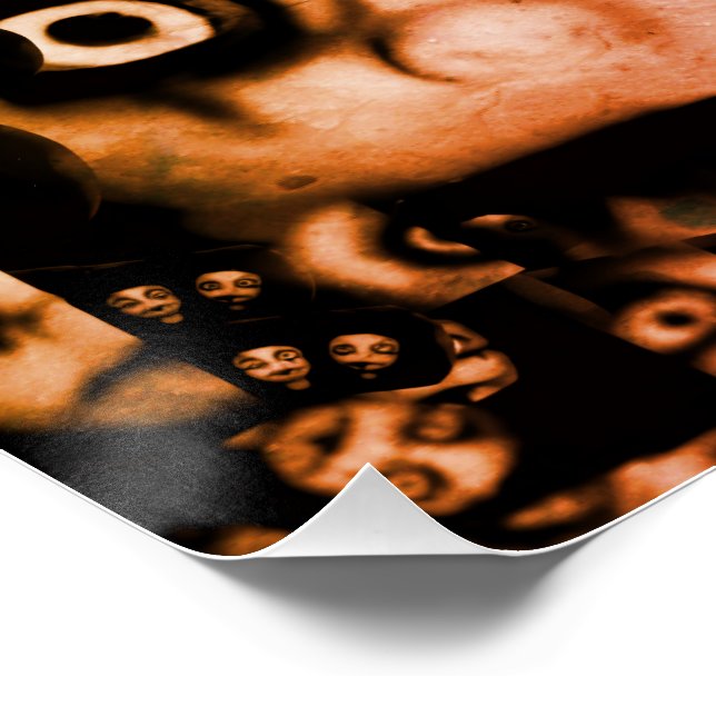 Póster cartel de los gemelos del terror (Esquina)