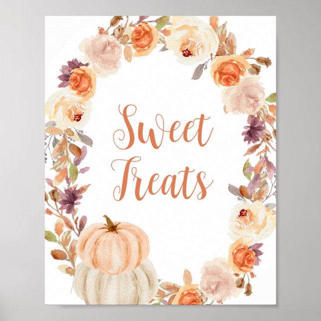 Póster Cartel de los Tratamientos Rústicos de Dulce Flora (Frente)
