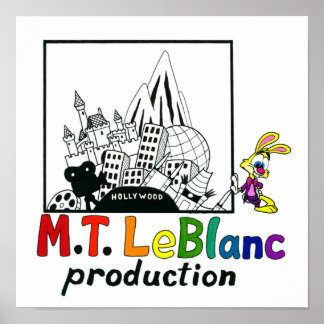 Póster cartel de M.T. LeBlanc Productions