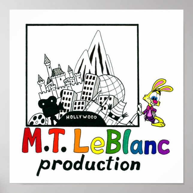 Póster cartel de M.T. LeBlanc Productions (Frente)