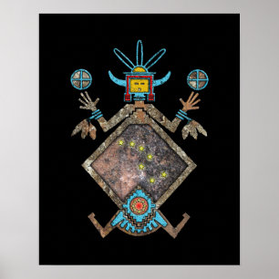 Póster Cartel de Mitología Navajo