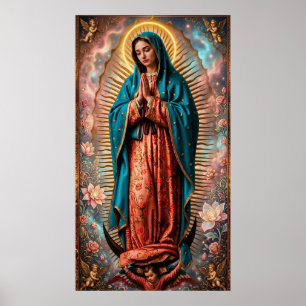 Póster cartel de Nuestra Señora de Guadalupe