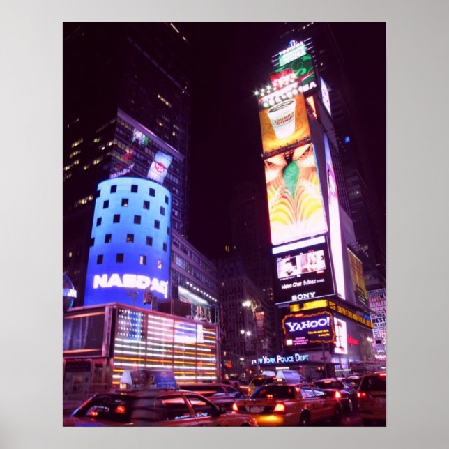 Póster Cartel de Nueva York. (Frente)