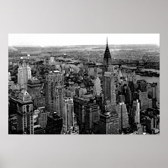 Póster Cartel de Nueva York (Frente)