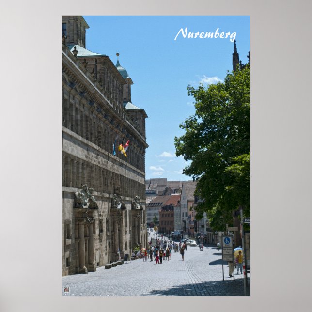 Póster Cartel de Núremberg (Frente)