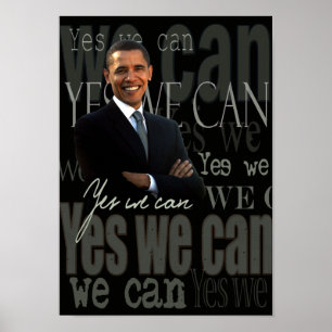 Póster Cartel de Obama