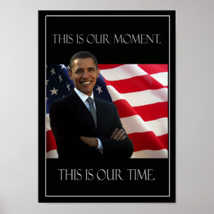 Póster cartel de Obama