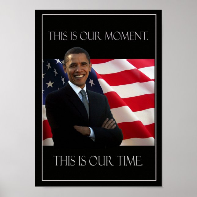 Póster cartel de Obama (Frente)