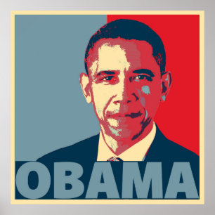PÓSTER CARTEL DE OBAMA POP ART