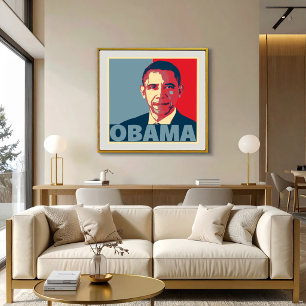 PÓSTER CARTEL DE OBAMA POP ART