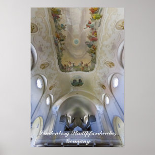 Póster Cartel de órgano de Lindenberg