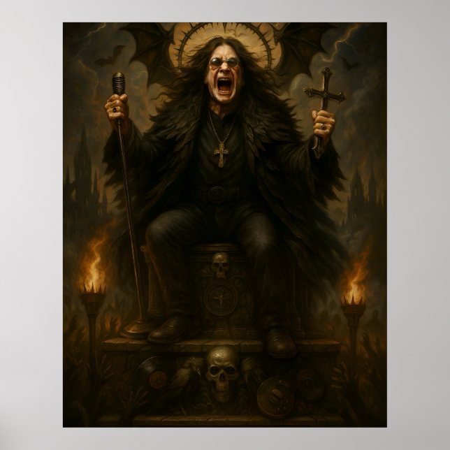 Póster cartel de Ozzy (Frente)