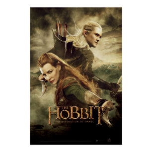 Póster Cartel de película 3 de TAURIEL™ y de LEGOLAS