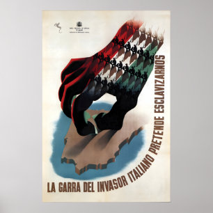 Póster Cartel de Propaganda de la Guerra Civil Española  