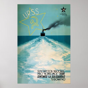 Póster Cartel de propaganda de la Guerra Civil Española J