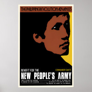 Póster Cartel de propaganda de la Nueva Armada del Pueblo