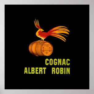 Póster Cartel de publicidad de Cognac de Leonetto Cappiel