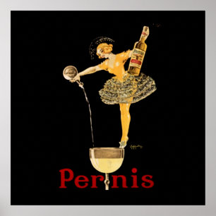 Póster Cartel de publicidad de vino Pernis de Leonetto Ca