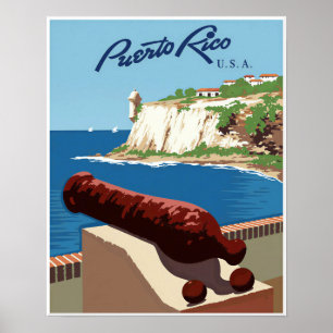 Póster cartel de Puerto Rico
