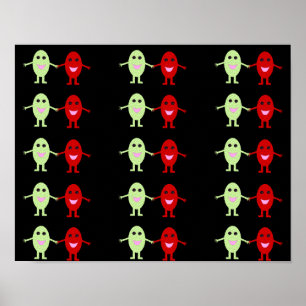 Póster Cartel de Recolección de Uvas