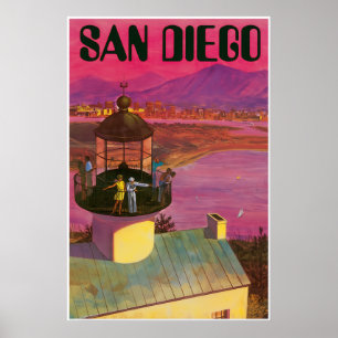 Póster Cartel de San Diego