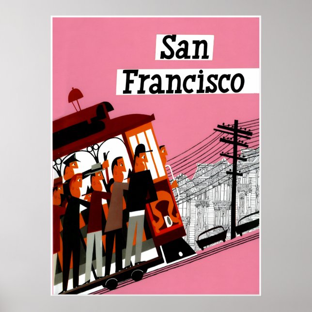 Póster Cartel de San Francisco  (Frente)
