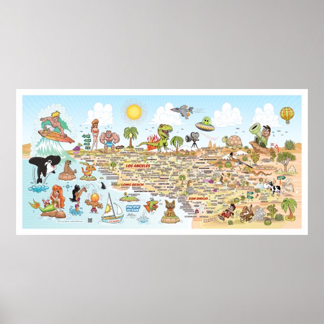 Póster Cartel de SoCal (Frente)