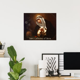 Póster Cartel de Sta. Catalina de Siena (Franceschini)