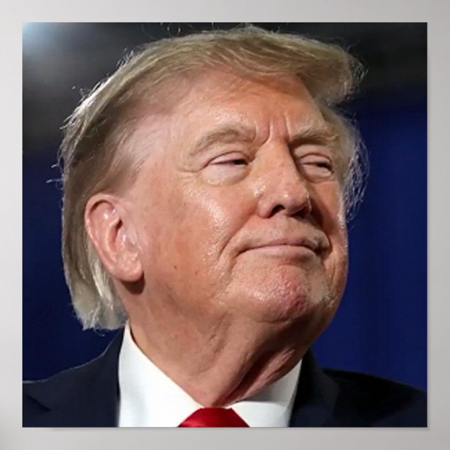 Póster Cartel de Trump (Frente)