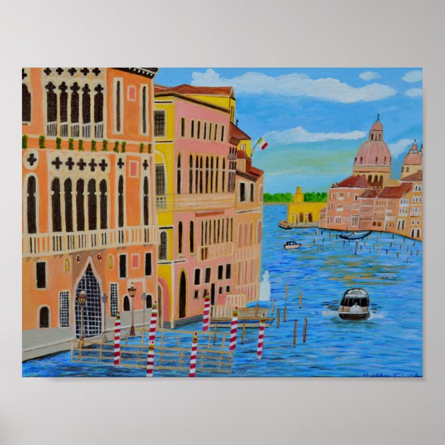 Póster Cartel de Venecia (Frente)